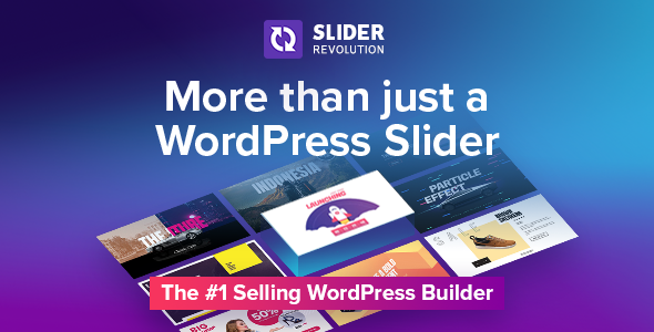 Slider Revolution - Most Popular WordPress Slider Plugin 6.7.34