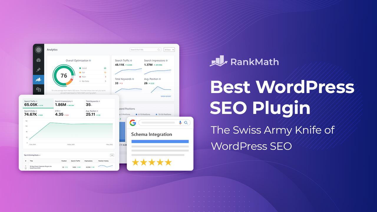 Rank Math Pro - BEST WordPress SEO Tool v3.0.89